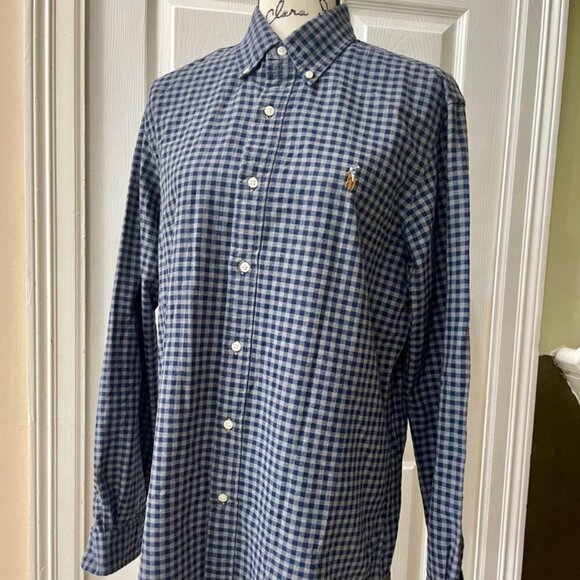 RALPH LAUREN OXFORD LONG SLEEVE SHIRT MEN SZ M VERSATILE SOPHISTICATED - Picture 14 of 16